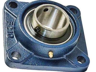 Stock photo of a 4 Bolt Flange Bearing.