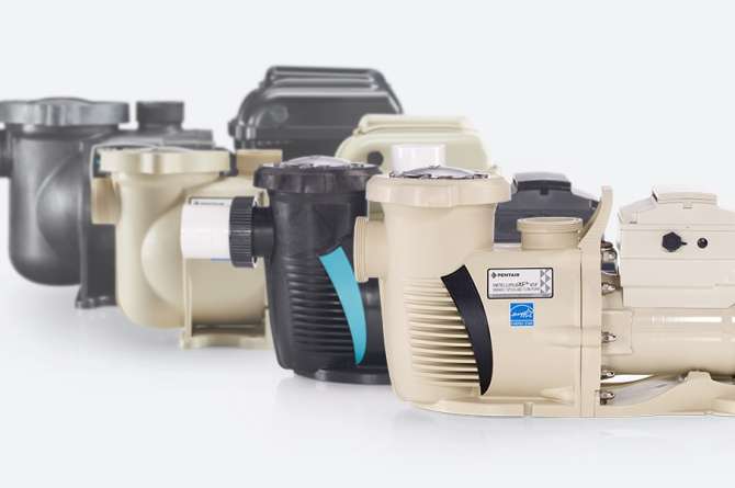 Image of a pool motor