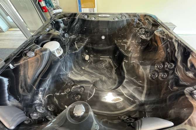 Broadway Spa taken from an aerial view showcasing the interior.