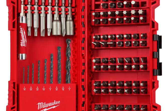 Milwaukee Accessories photo gallery showcasing various tools.
