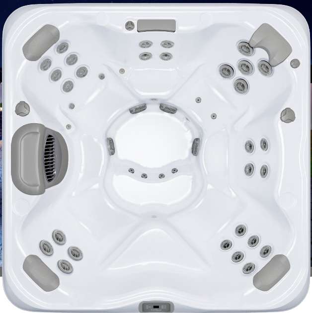 The Bullfrog X7 Choice Spa Callout.