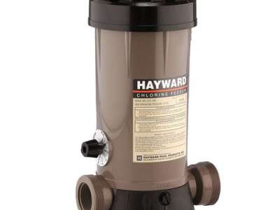 A Hayward chlorinator from industrial electric motors.
