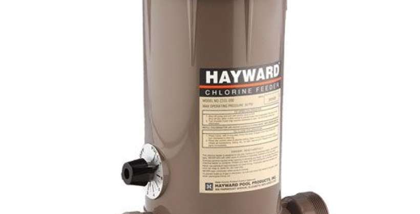 A Hayward chlorinator from industrial electric motors.