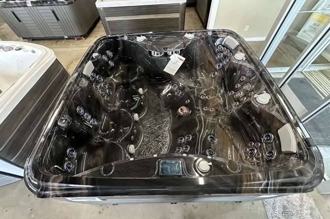 A Crown series spa from an above POV.