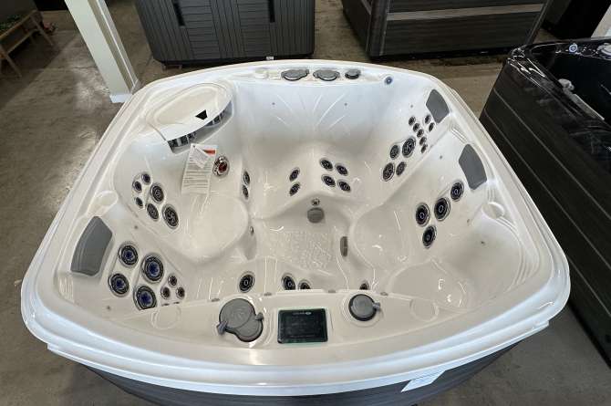 A Crown series spa from an above POV shot.