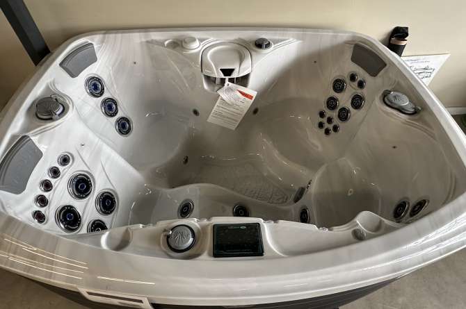 A Crown series spa interior product shot.