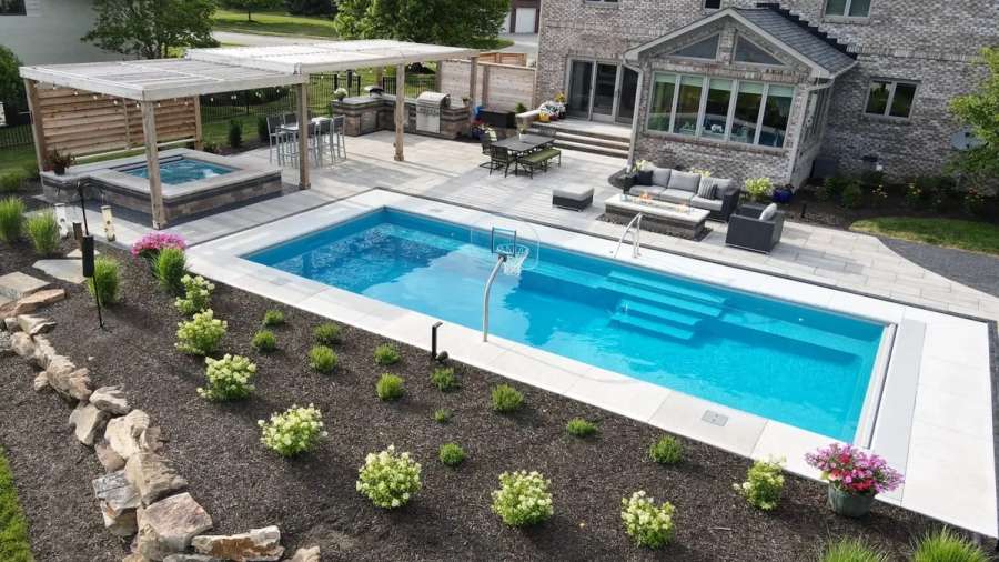 The Marvelous pool in the 35' length from imagine.