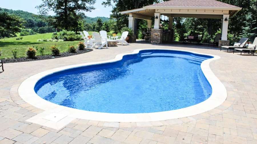 The Fantasy Pool from imagine in Ocean blue.