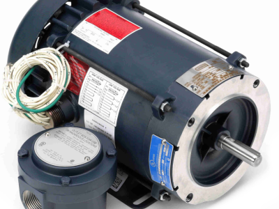 Lesson Explosion Proof motor stock photo.