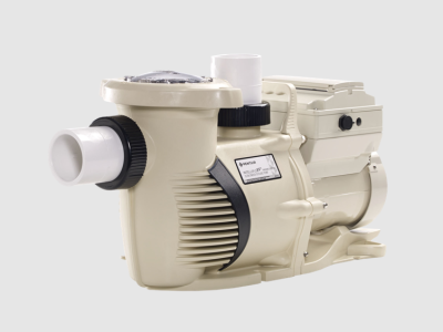 A stock photo of a Pentair pool pump.