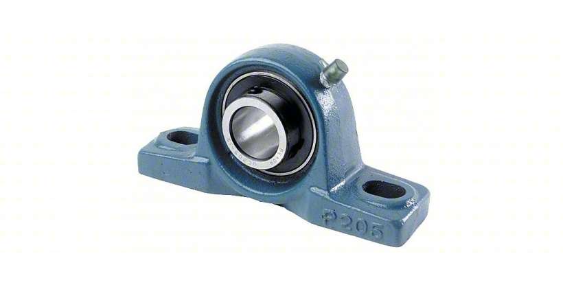 Pillow Block Stock Photo.