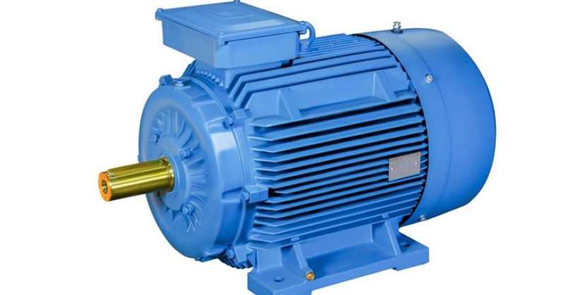 Premium Efficiency Motor Stock photo.