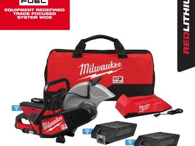 A product listing for a Quickie Saw rental from the Milwaukee brand.