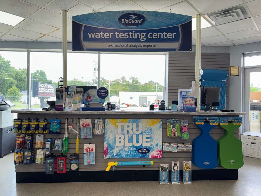Alex Water testing station.