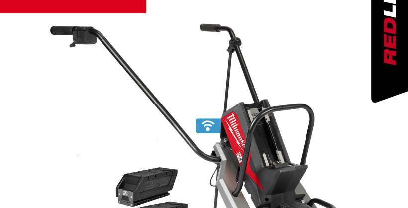 A product listing for a rental Vibra Screed.