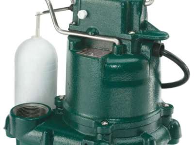 Zoeller Sump Pump stock photo.