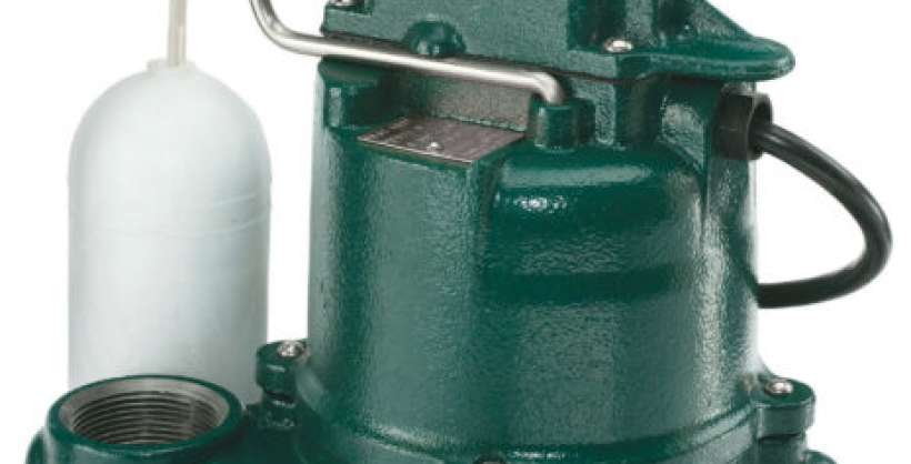 Zoeller Sump Pump stock photo.
